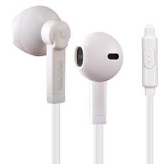 IRIVER 動態重低音耳機, IDP-05i, 白色