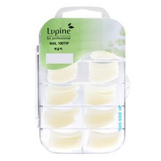 Lupine 素色延甲片, 自然色, 100入