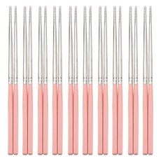 RAONNURI PICK-ME彩色筷子, 基本軟粉色 SP, 10片