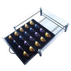 2S居家咖啡館Nespresso Vertuo滑蓋式膠囊咖啡架, 透明度, 1個