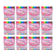 ALPHA 12色香味記號筆, 粉色, 12盒