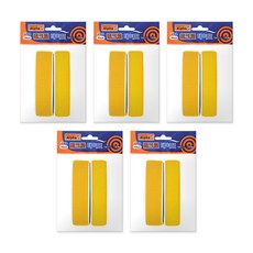 ALPHA 黏合魔術貼 2入 6組, 黃色