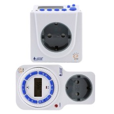 SEOJUN ELECTRIC 家用插座定時器 2入 A款 16A, 1組