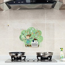 防汙乾淨透明貼紙 烹飪教室, 3片