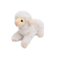 HANSA TOY 7131 羊動物玩偶 20公分, 12cm, 混合顏色, 1個