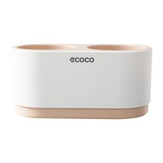 ecoco 흡착식 드라이기 다용도 거치대, 연핑크, 1개