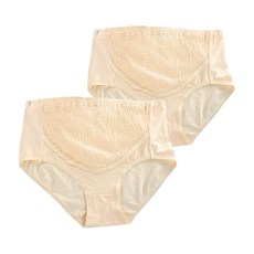 지이피 부드러운 조절끈 임부 팬티 2p