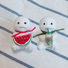 Mipuda西瓜星巴克房間石膏芳香劑, 白色麝香