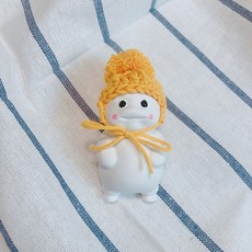 Mipuda毛帽脂肪石膏芳香劑 黃色, 含羞草