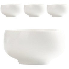 純白陶瓷霧麵茶杯 40ml CJ190109-3, 單一顏色, 4個