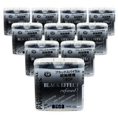 Chyomi&Seven 螺旋型黑色棉花棒, 180入, 10個