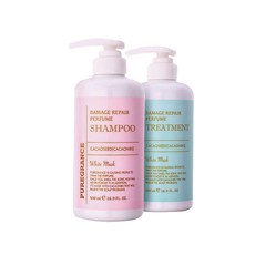 損傷滋養洗髮精 500ml+護髮素 500ml, 1套