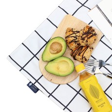 IT WAS YOU 雙面防水野餐墊, 黑色方格