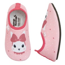 koongskoongs 女孩童兔子印花戲水鞋