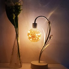鳶尾花小夜燈, 白色