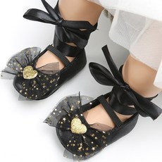 JOY MULTI 孩童蝴蝶結綁帶學步鞋