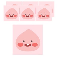 KAKAO FRIENDS Little Friends方形便條紙, Apeach, 7本