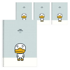 카카오프렌즈 스프링 연습장, 튜브, 4개입