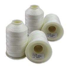 Fashion Point 尼龍線 縫紉線 210D/6, 0004 米白色, 4個