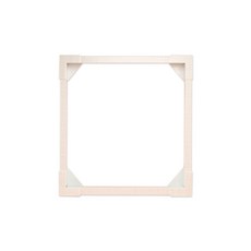 아트조이 DIY 조립형 액자 50 x 50 cm, 체크크림, 1개