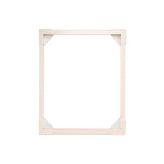 ARTJOY DIY組裝式相框 50 x 40cm, 1個, 格紋奶油色