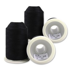 Fashion Point 尼龍線 縫紉線 210D/6, 1021 黑色, 1個