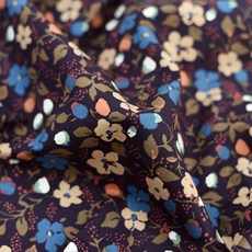 20支棉印花布料 花卉款, 酒漿果