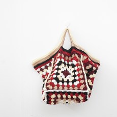 混色編織方包DIY套組, 1套, 混色