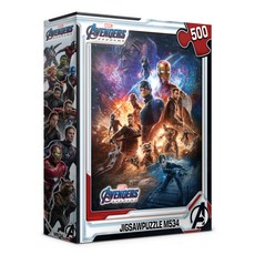 PUZZLE LIFE 漫威 復仇者聯盟：終局之戰 拼圖 M534, 500件, 混合顏色, 1個