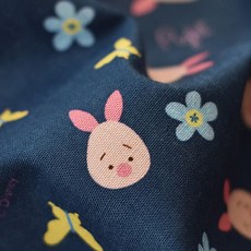 迪士尼小豬DTP印花20支棉布, 糖果