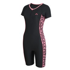 koogi adventure 女款拉鍊短袖半連身泳衣 KS-M272