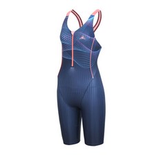 KOOGI ADVENTURE 女款肩帶流線室內連身泳裝 KS-M262