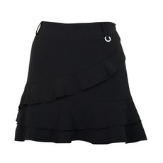 TND高爾夫女款貓咪刺繡褶皺裹身裙 ASYE4056