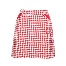 Miwoo Golf 女款千鳥格紋短裙 ASMI4006