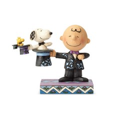 SNOOPY Enesco 魔術帽公仔 15cm, 1個
