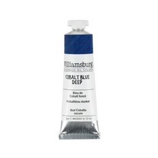 Williamsburg 유화물감 S7 6000937 CobaltBlueDeep, 37ml, 1색