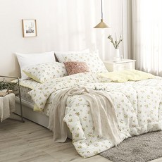 I'm Living Bling泡泡紗薄被, Rose Flower