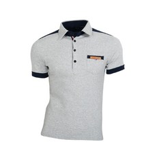 男款拼色短袖POLO衫 MCTHT5018