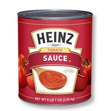 HEINZ 亨氏 番茄醬汁罐頭, 2.92kg, 2桶