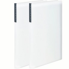 KING JIM TAPRO 透明文件夾 10頁, 透明, 2個