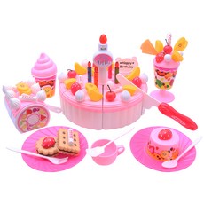 toyco 草莓蛋糕切切樂家家酒 STRAWBERRY, 混合顏色, 1個