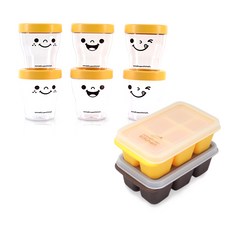 마더스콘 맘편한 이유식준비세트 A, 혼합 색상, 1세트