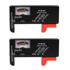 HDtop 乾電池類比電池測試儀 HT-B100, 2個