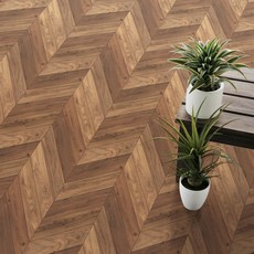 NAEMARU 易安裝仿木紋質感地貼SF-023, 線板人字紋