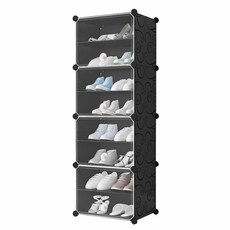 Tree Storm 透明門式鞋櫃 8層 40 x 127 cm, 混合顏色