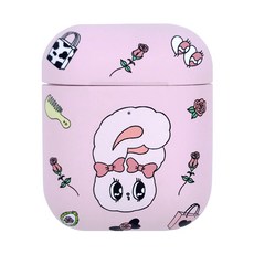 Esther Bunny 艾絲樂小兔 Esther Bunny AirPods 保護殼, 粉紅兔, 單一商品