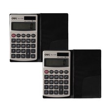 델리 계산기 1120 2p, 혼합 색상, 1세트