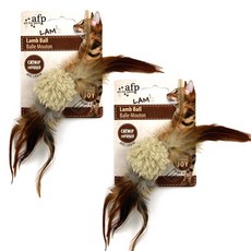 afp 法新社 羔羊毛 羔羊球, 淺褐色的, 2件