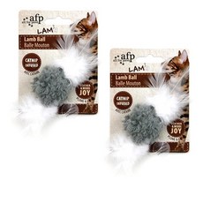 afp 法新社 羔羊毛 羔羊球, 灰色的, 2件