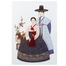 From&To T224-3 感謝 祝賀 新年賀卡 4入 + 信封 4入 + 內頁 4入, 混合顏色, 1套